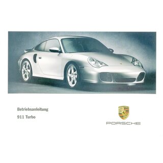 Porsche 996 / 911 Turbo Betriebsanleitung, Bedienungsanleitung, Mj. 2001