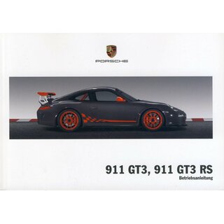 Porsche 997 GT3, GT3 RS Betriebsanleitung, Bedienungsanleitung, Mj. 2010