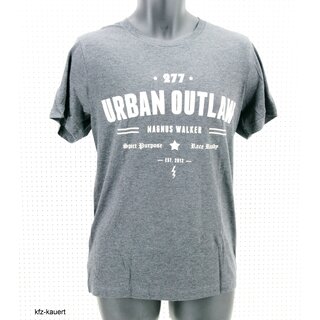 Magnus Walker Urban Outlaw T-Shirt Vintage Text S